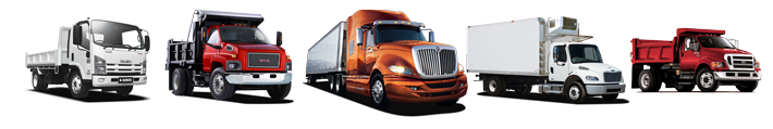 Ford, International, Isuzu, GMC, Freightliner, Cadillac